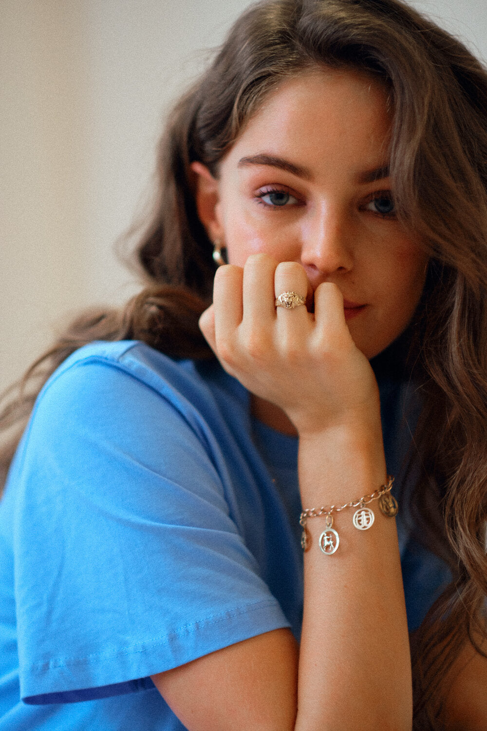 Lions Head 9ct Gold Ring