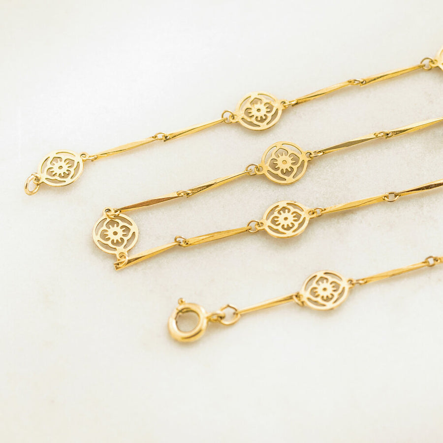 French Fancy Link Necklace