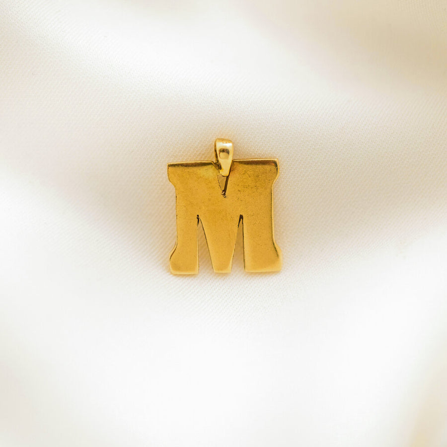 Vintage M Pendant