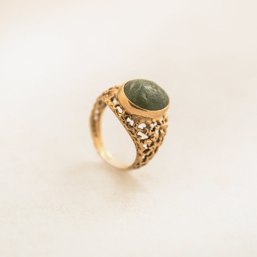 Transvaal Jade Stone Ring