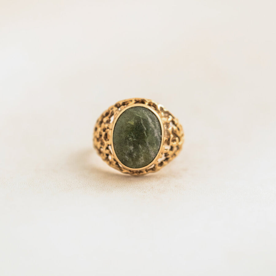 Transvaal Jade Stone Ring