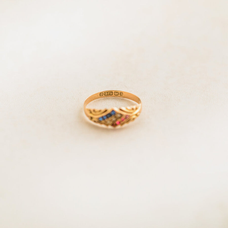 Victorian Multi Stone Ring