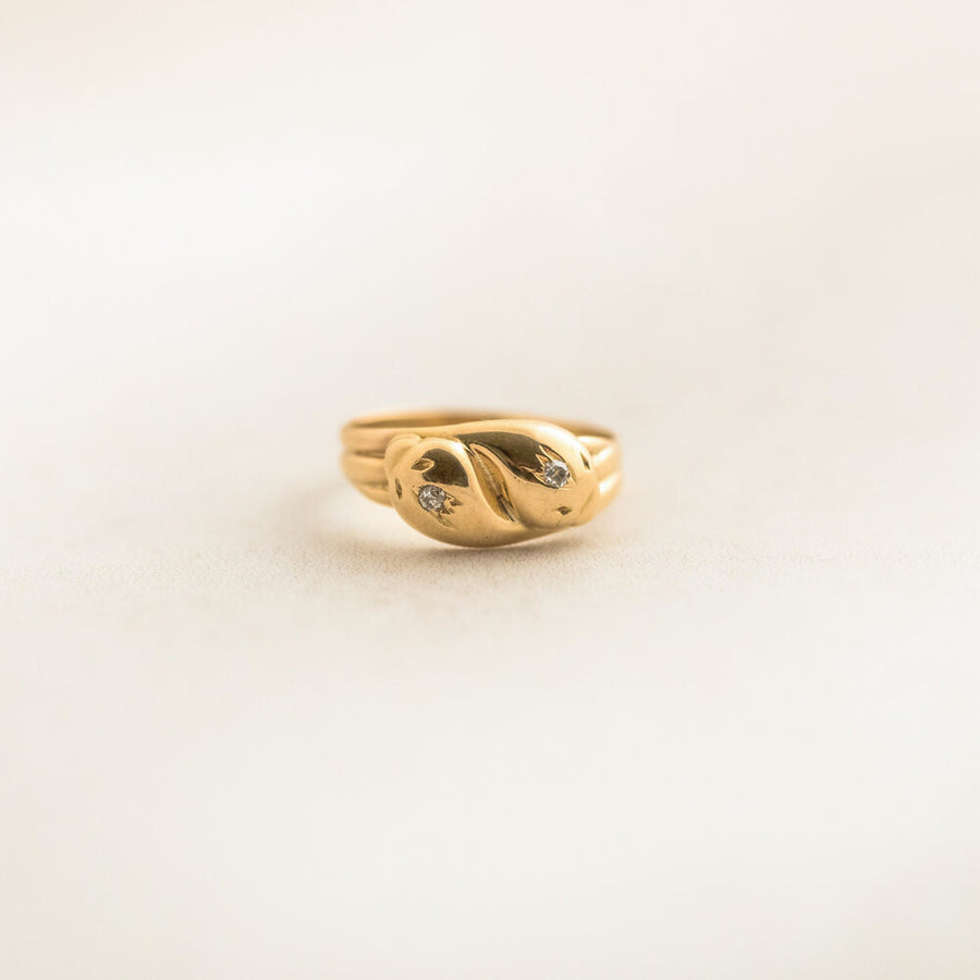 Eternal Love Snake Diamond Ring
