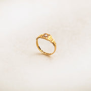 Victorian Pearl and Diamond Ring