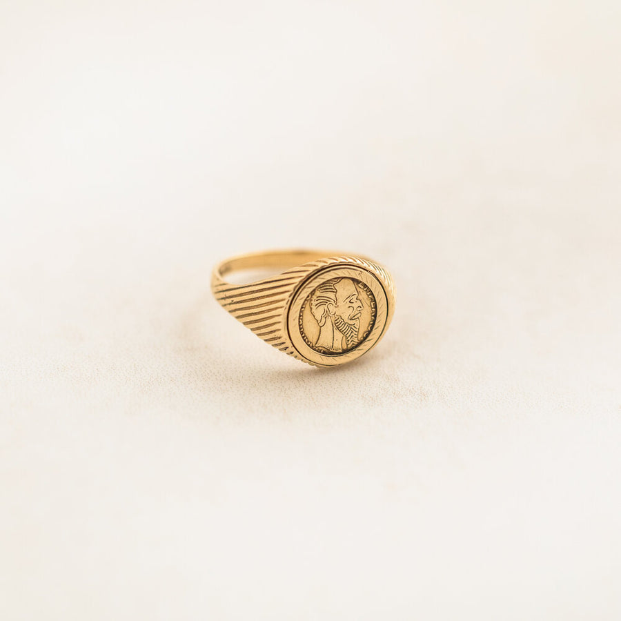 St Christopher Coin Ring