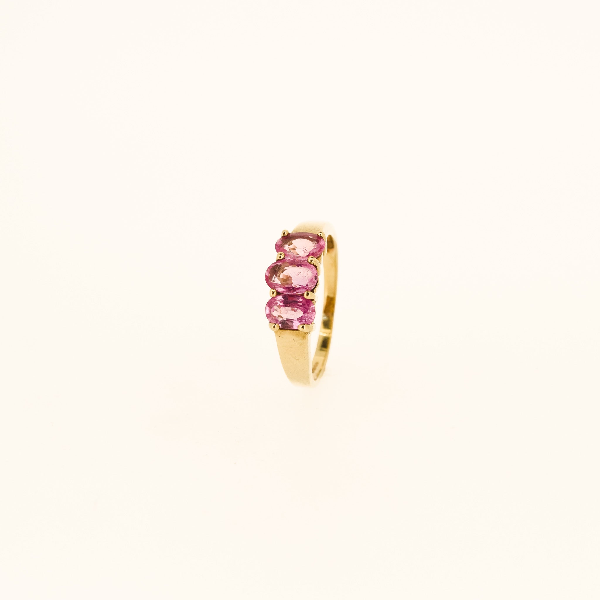 Pink Topaz Ring