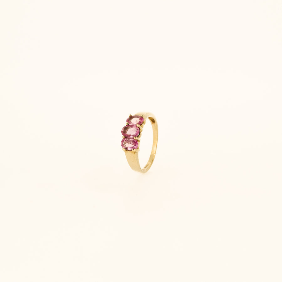 Pink Topaz Ring