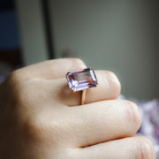 Sixties Amethyst Cocktail Ring