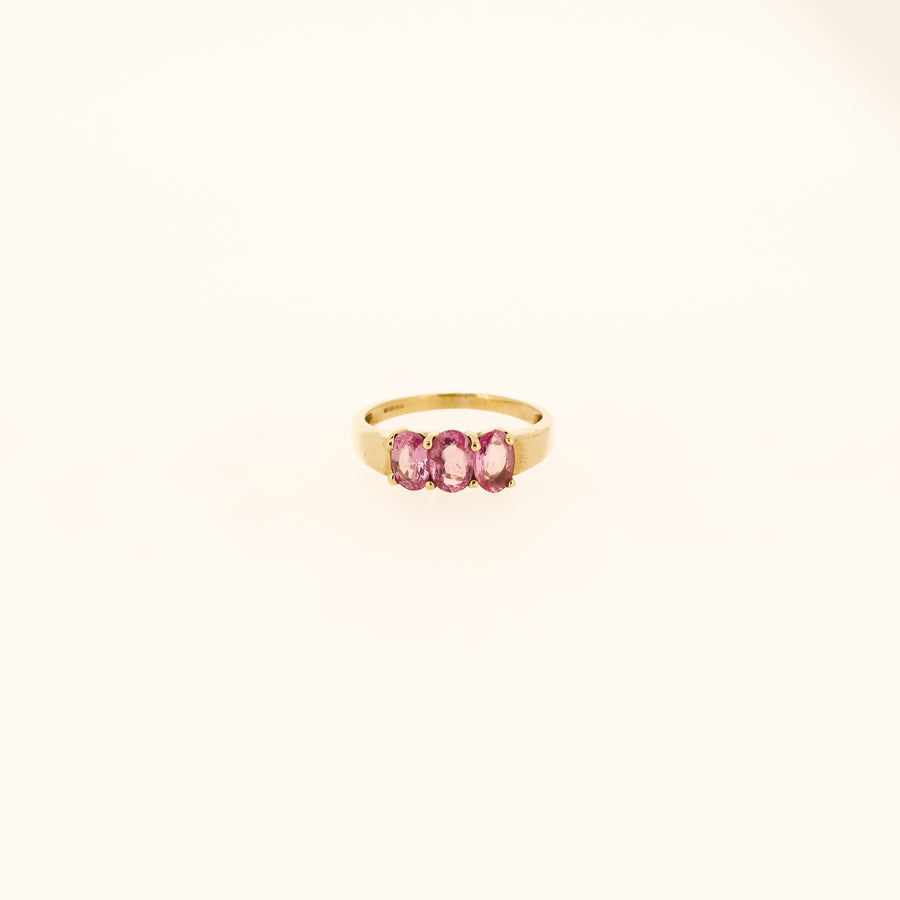 Pink Topaz Ring